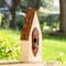 Glitzhome® 13.25" White Distressed Wood Birdhouse